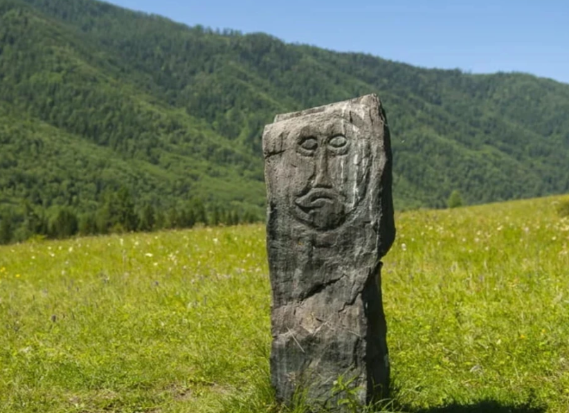 Каменные бабы, урочище Тургунда, фото 1